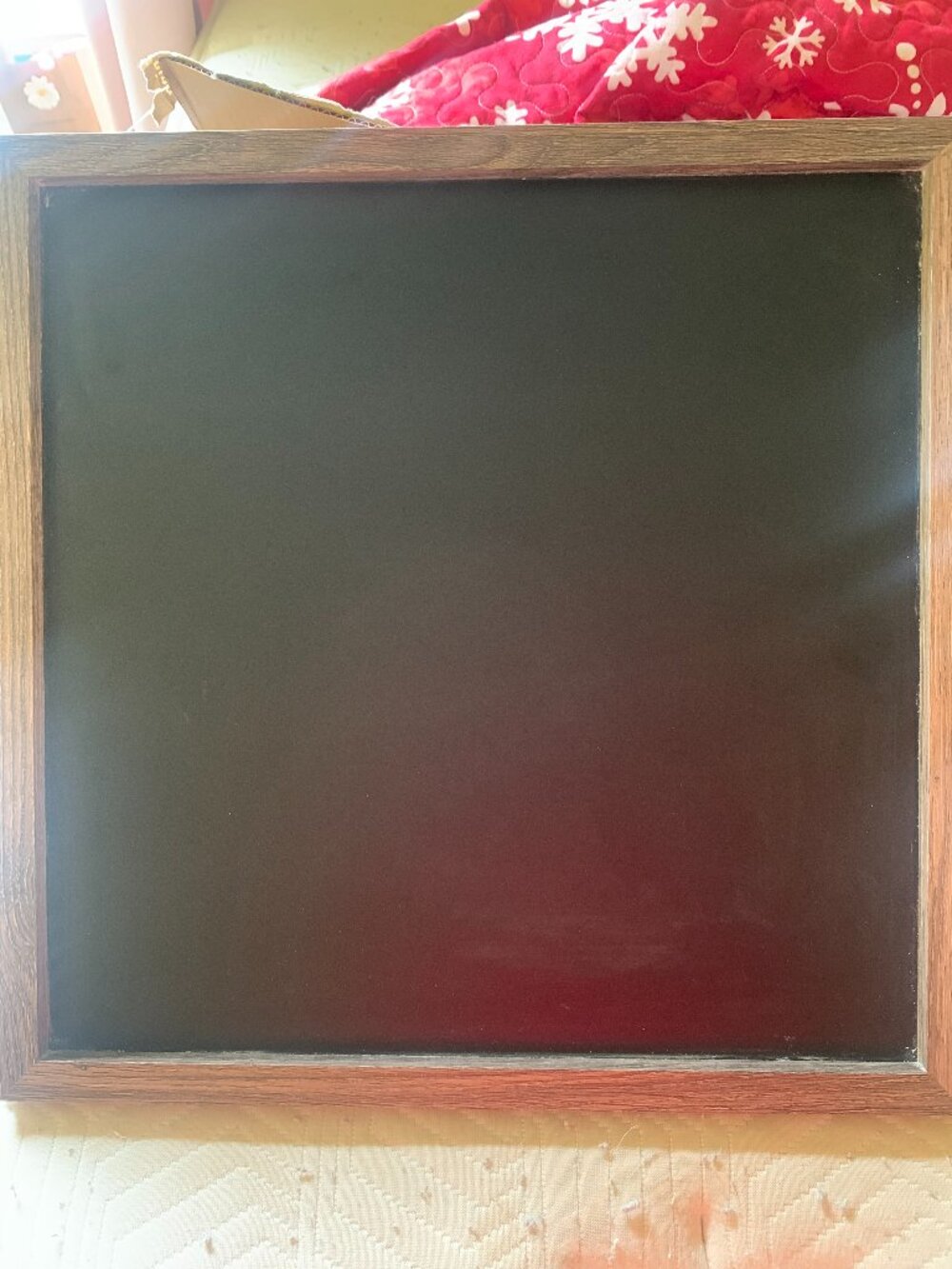 Pen+Gear Framed Nonmagnetic Chalkboard (12x12)